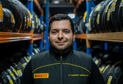 a picture of Ari who is the owner of Tyreman M/C