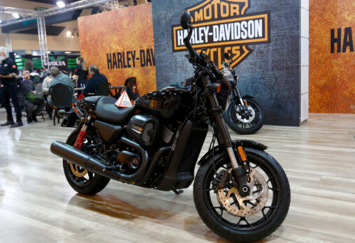 an image of a Harley Davidson Street motorcycle