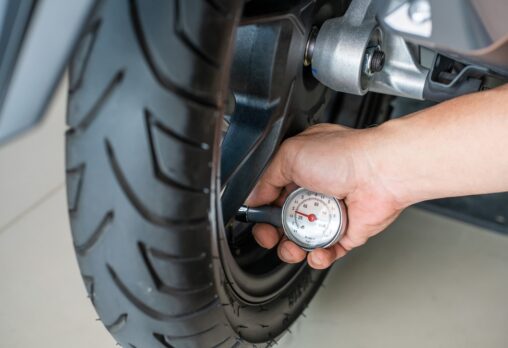 motorcycle tyre maintenance