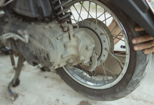 motorcycle tyre breakdown