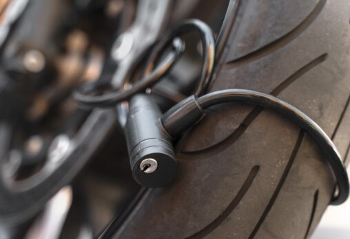 Motorcycle tyre pressure