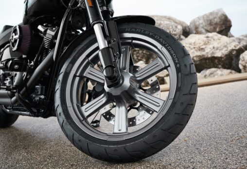 Motorcycle Tyres Impact Braking